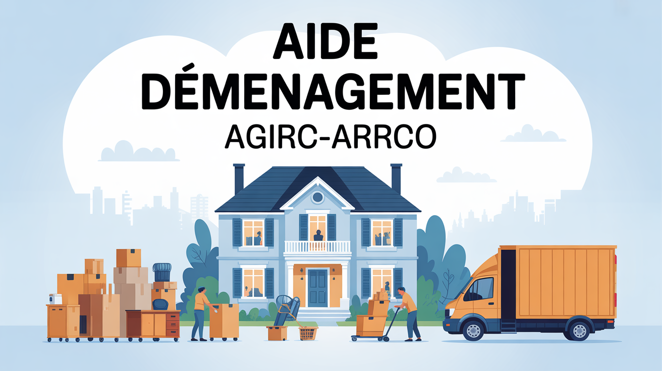 illustration aide demenagement agirc arrco retraite