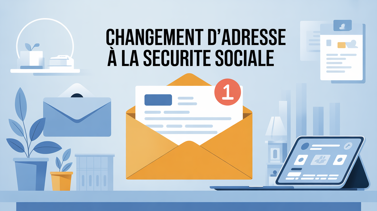 Changement d’adresse sécurité sociale enveloppe carte Enveloppe et carte sécurité sociale changement adresse