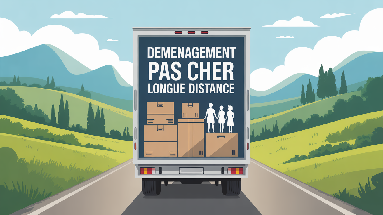 Demenagement pas cher longue distance camion famille Camion demenagement pas cher longue distance famille route