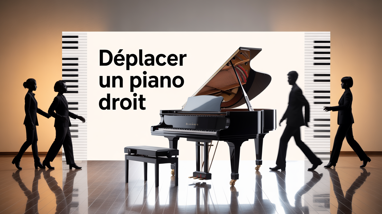 deplacer un piano droit au salon