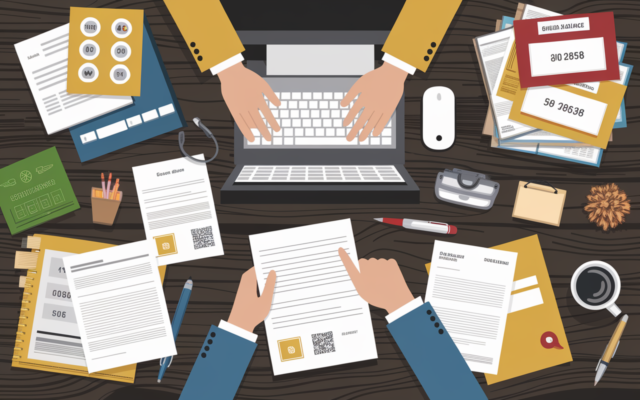 documents changement adresse SCI dossier bureau