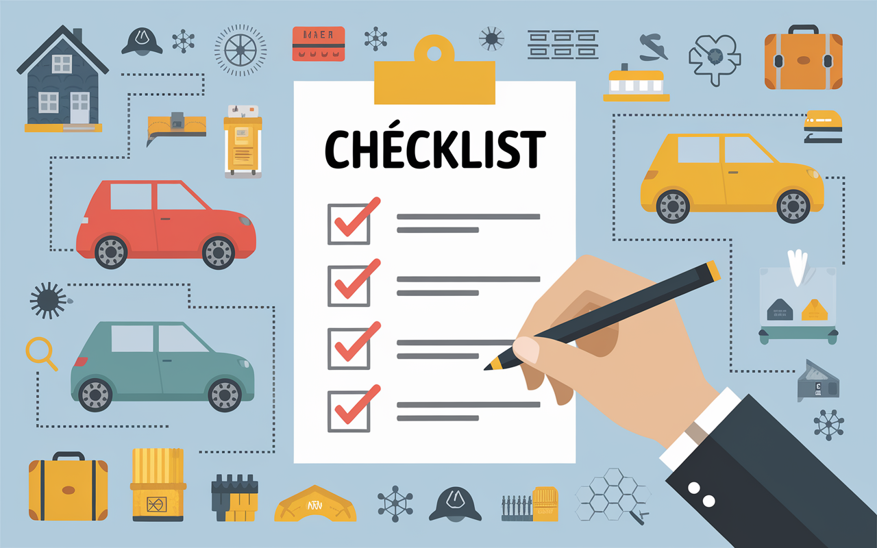 Checklist étapes projet mobilité