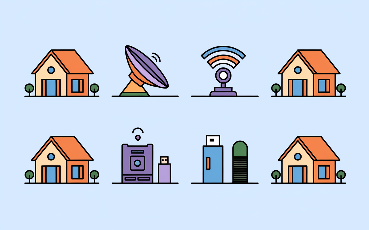 Alternatives internet sans ligne téléphonique