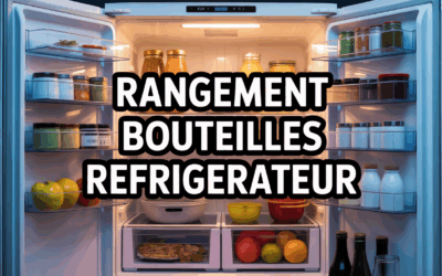 Rangement bouteilles frigo : les critères essentiels et solutions efficaces pour gagner de la place