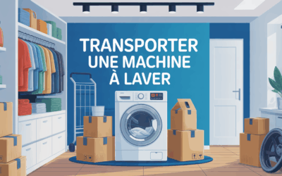 Peut-on coucher une machine à laver pour la transporter sans risque