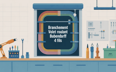 Branchement volet roulant Bubendorff 4 fils : sécuriser et réussir chaque étape