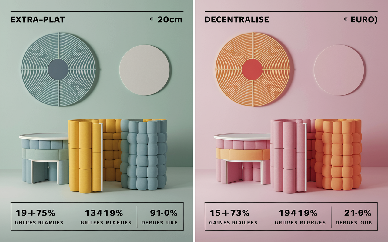 Tableau comparatif VMC double flux extra-plate accessoires