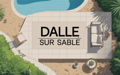 Pose dalle sur sable : Guide pratique pour une terrasse stable et durable