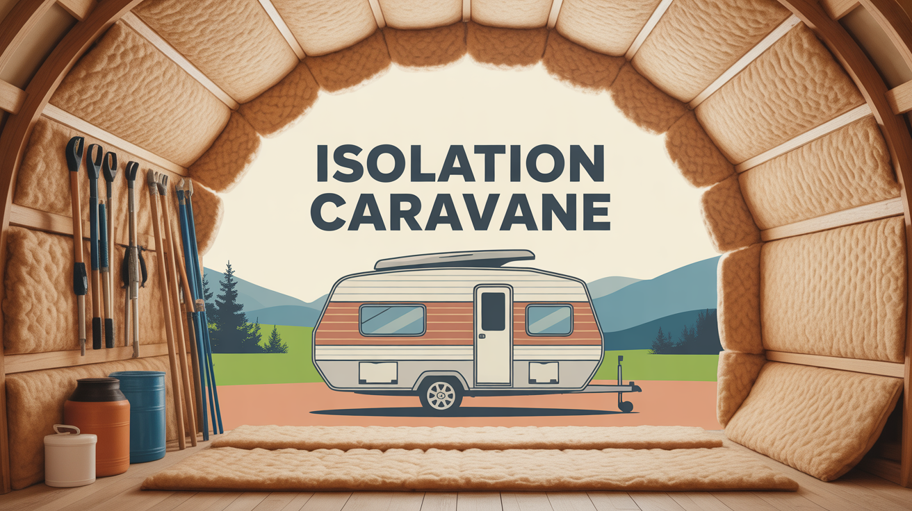 Isolation caravane optimisation thermique humidite confort Schéma isolation caravane outils et confort thermique