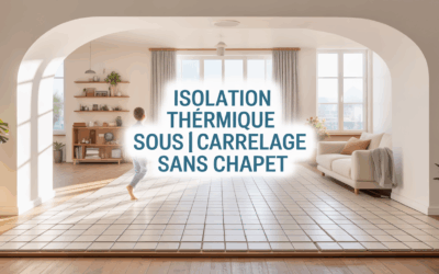 Isolation thermique sous carrelage sans chape : guide des solutions efficaces