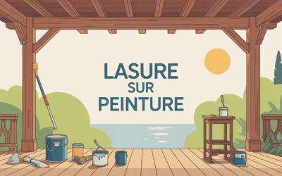 Peut-on vraiment appliquer de la lasure sur une peinture existante ?