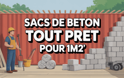 Combien de sac de béton tout prêt prévoir pour 1m² : guide concret et rapide