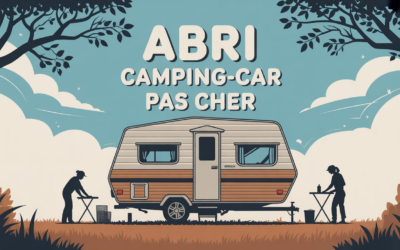 Fabriquer un abri camping-car pas cher : solutions, astuces et conseils