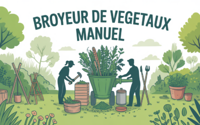 Fabriquer un broyeur de végétaux manuel : tutoriel complet et astuces pratiques
