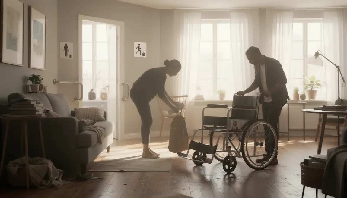 Débarras d’appartement pour personne handicapée mobilier accessible Débarras appartement avec aide technique et mobilier accessible