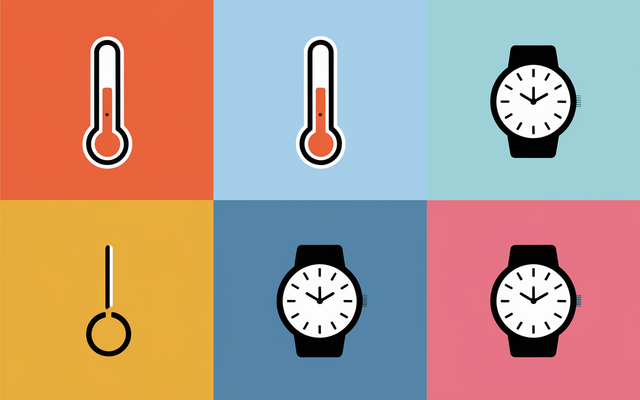 tableau attente moteur de tondeuse noye icônes temperature et montres