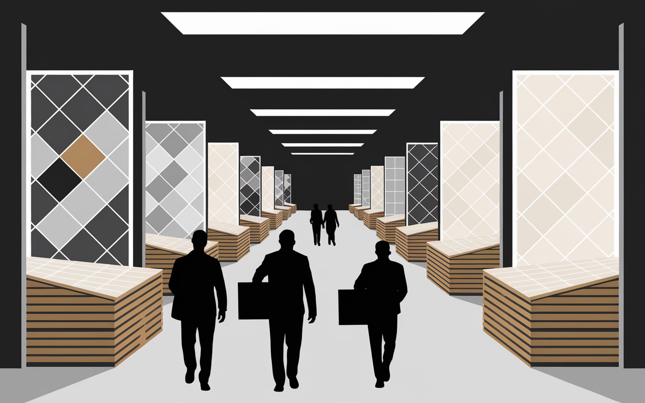 Showrooms carrelage Plan de Campagne choix