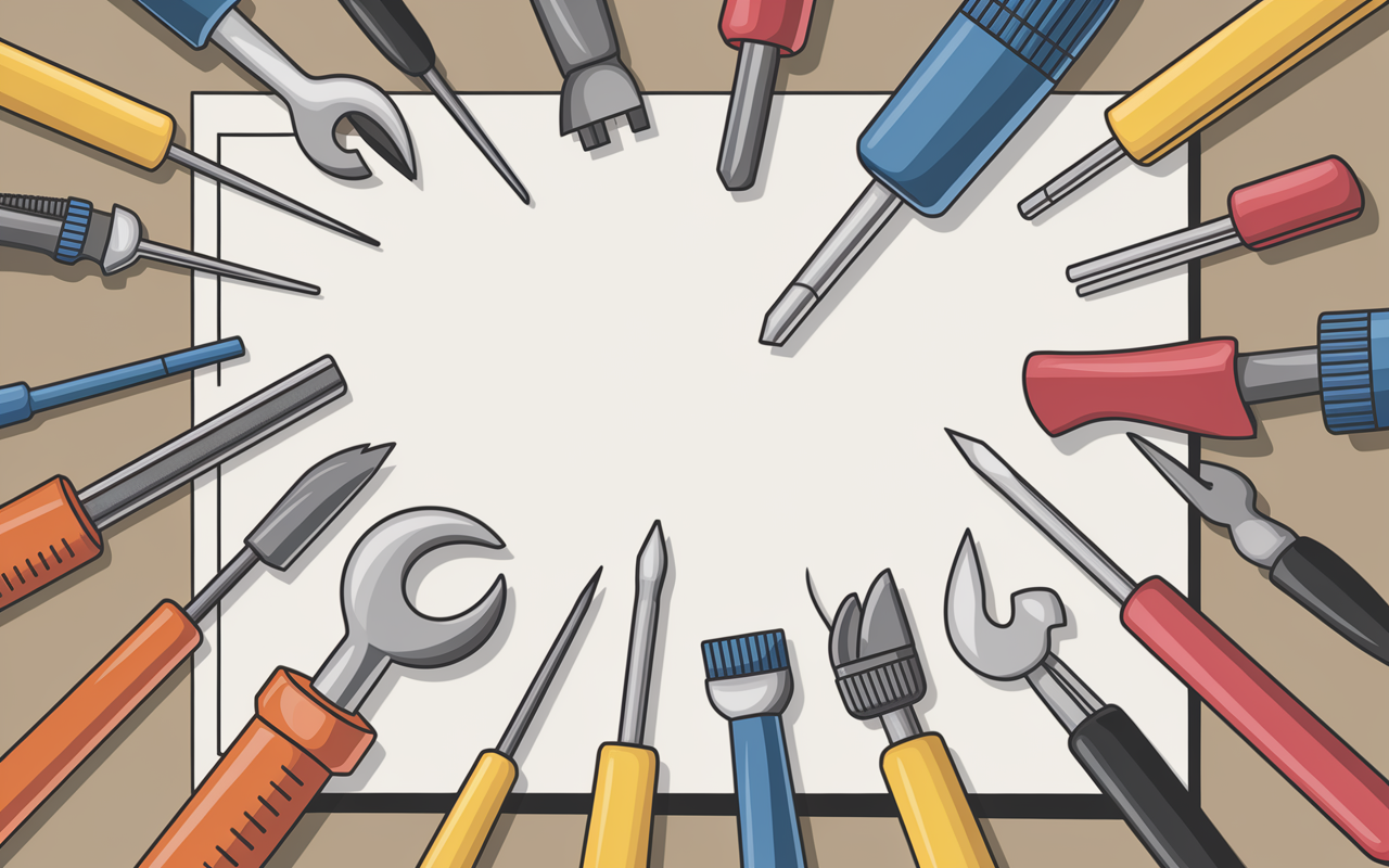 Outils réparation canalisation robinet autoperceur