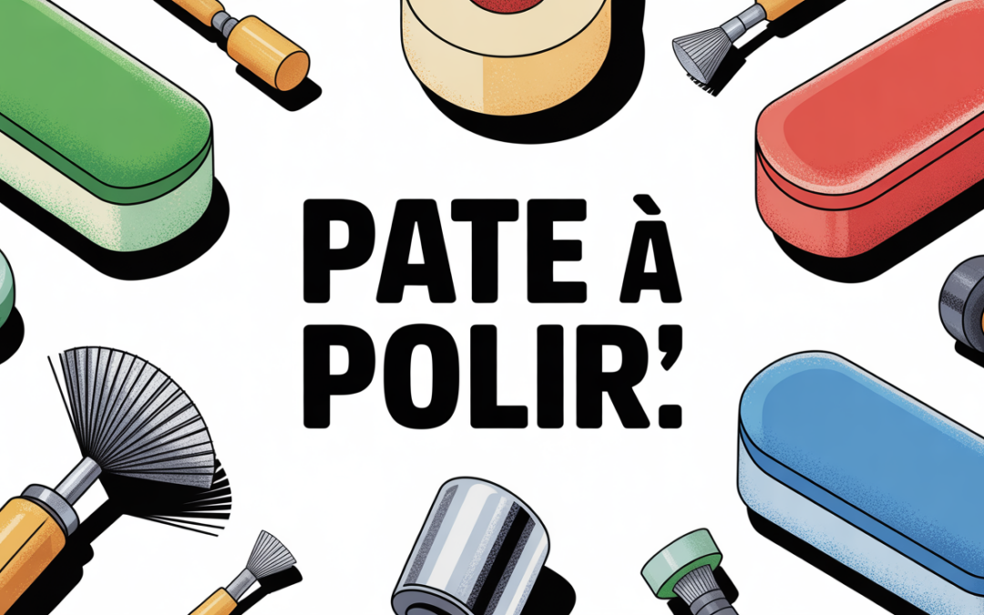 Pâte à polir : bien choisir pour des résultats professionnels sur tous matériaux