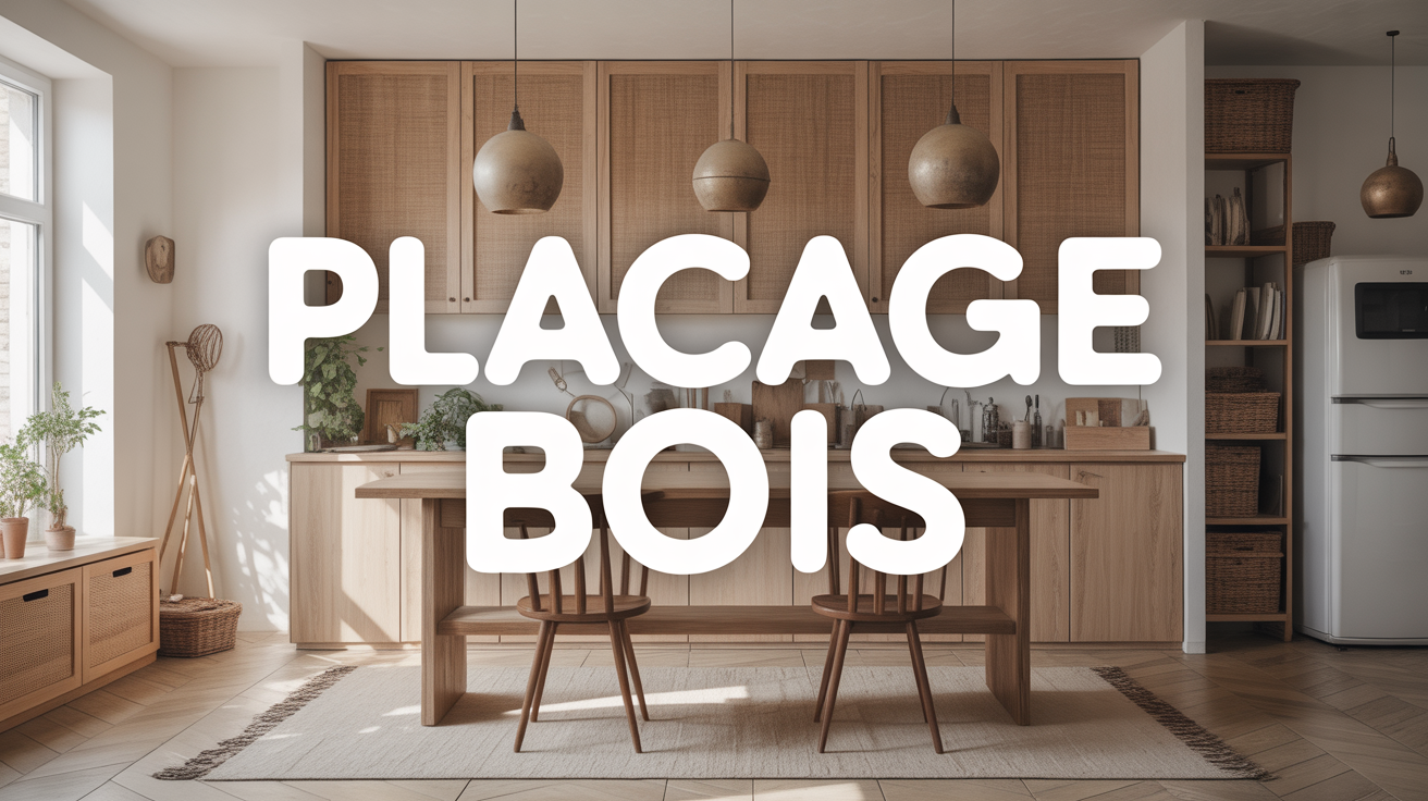 Placage bois design moderne éclairage naturel Meubles et panneaux muraux placage bois moderne