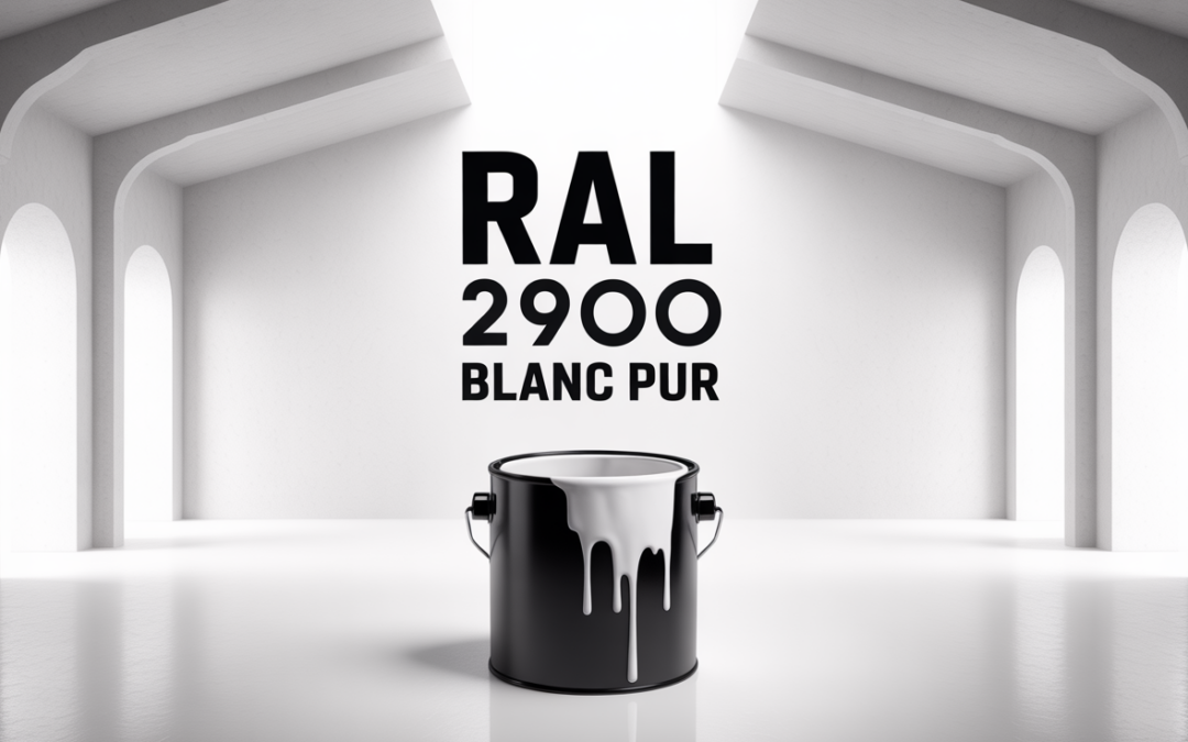 ral 2900 : la référence du blanc pur pour vos projets professionnels