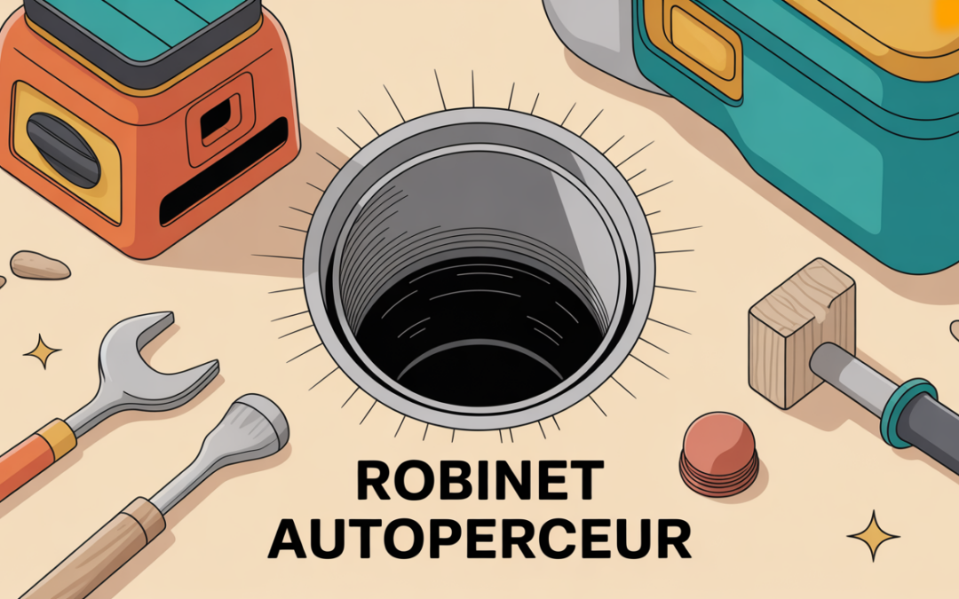 Boucher un trou de robinet autoperceur : méthodes durables et astuces accessibles