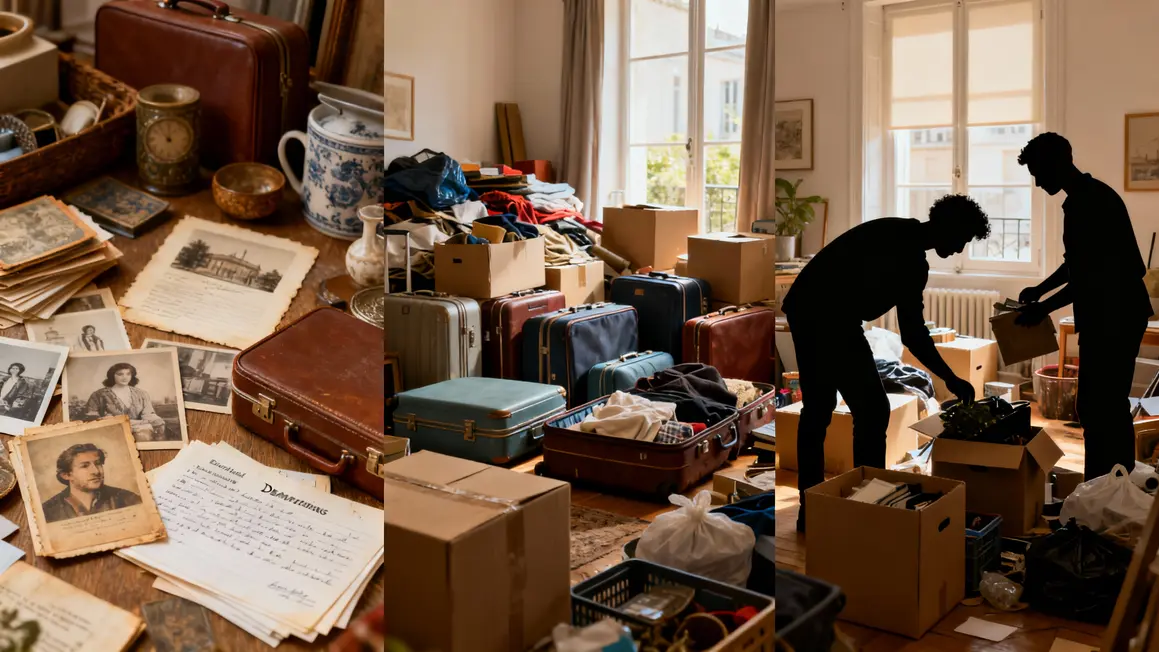 Debarras succession demenagement logement encombré, tri objets