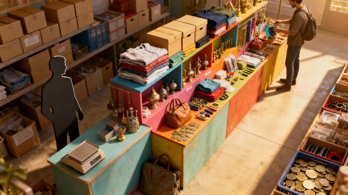 Stand Braderie Lille organisation efficace