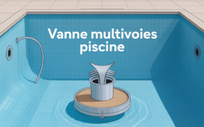Schéma et fonctionnement de la vanne multivoies piscine : guide visuel complet