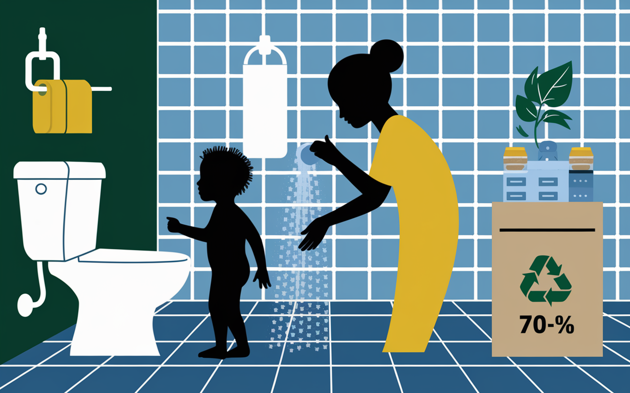 a quoi sert un bidet scene enfant bidet reduction papier toilette