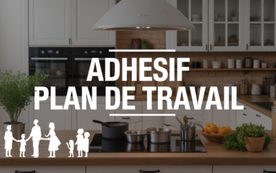 Adhésif pour plan de travail : rénover facilement et durablement votre cuisine