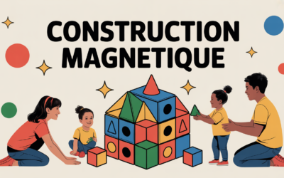 Construction magnétique pour enfants : créativité et motricité au bout des doigts