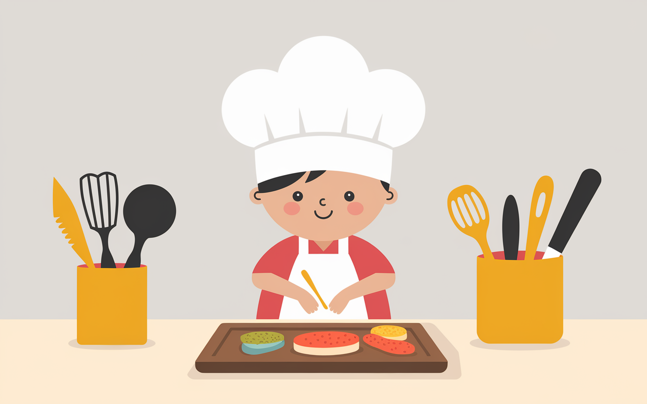 Outils couper en biseau cuisine