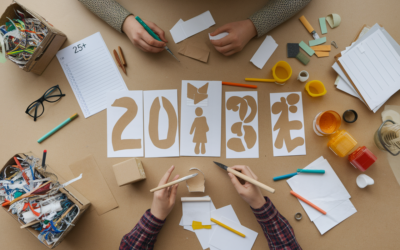 diy idées créatives liste 25 projets famille DIY 2026