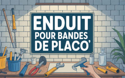 Enduit bande placo : guide expert pour des joints parfaits
