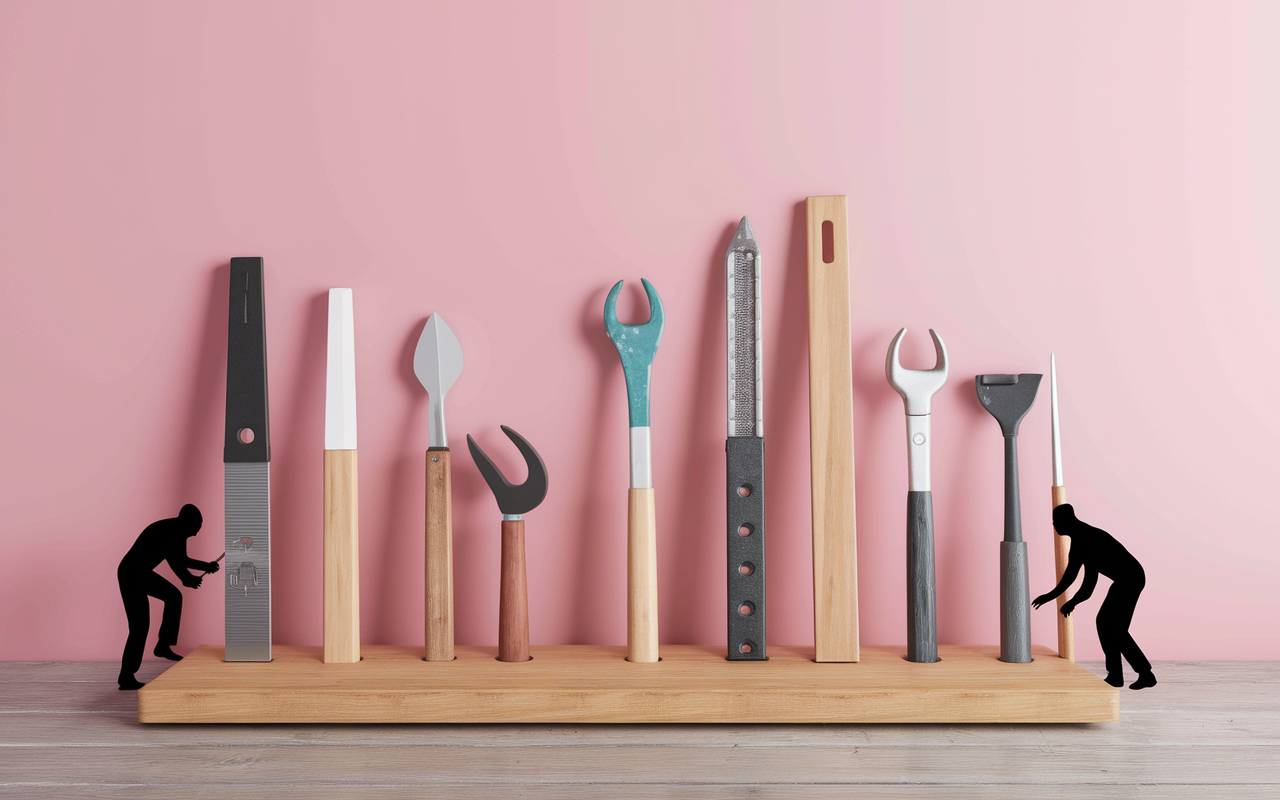 installation equerre pour plan de travail