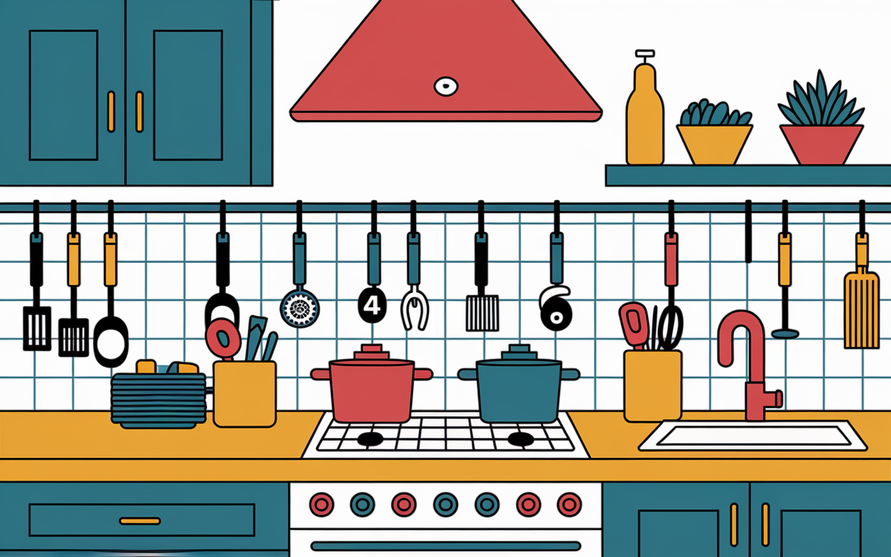 hauteur prise plan de travail nombre prises cuisine