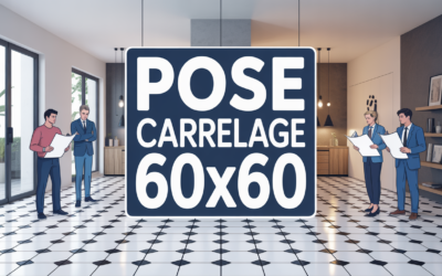 Tarif pose carrelage 60×60 au m² en 2026 : coûts détaillés, conseils et simulateur