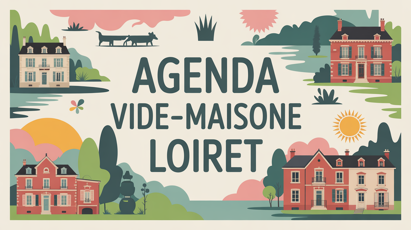 carte vide maison loiret illustrée carte vide maison loiret illustrée conviviale