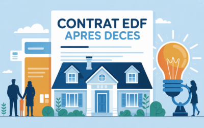 Changement de nom sur un contrat EDF après un décès : la procédure simple et sûre