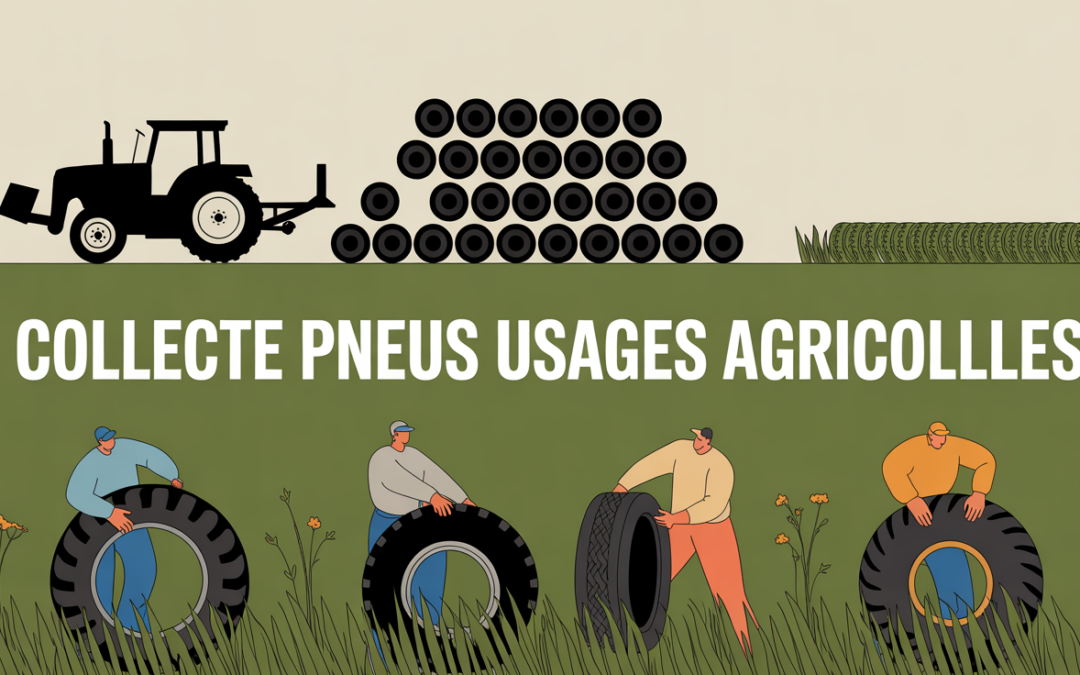 Collecte pneus usagés agricoles : démarches concrètes, filières et solutions près de chez vous