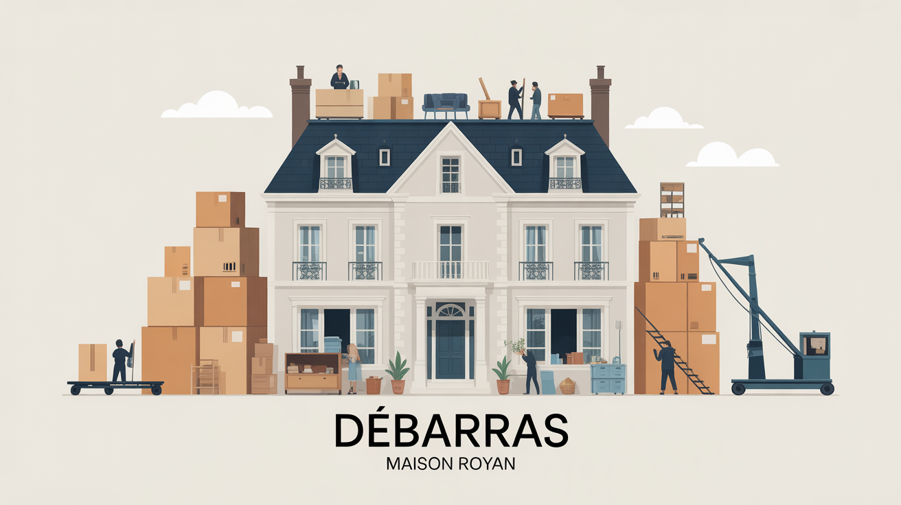 Debarras maison Royan illustration et operateurs Debarras maison Royan illustration cartons et meubles