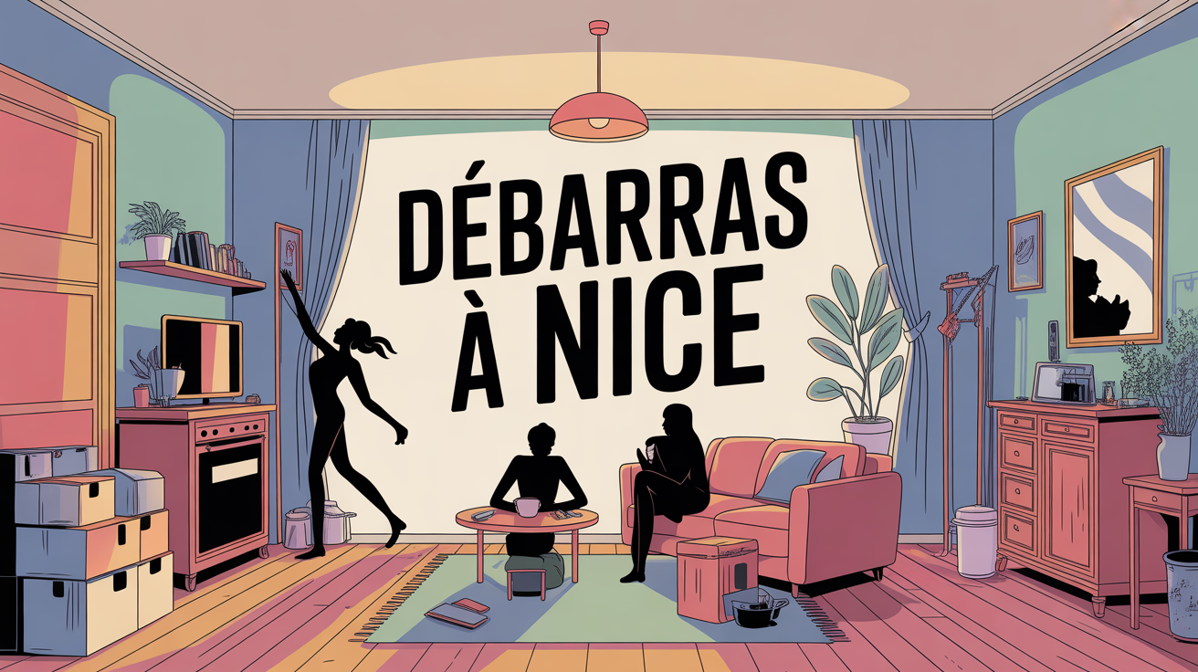 Debarras Nice appartement meuble moderne debarras nice illustration appartement vide cartons