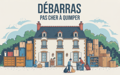 Débarras pas cher à Quimper : service local, rapide et tout compris