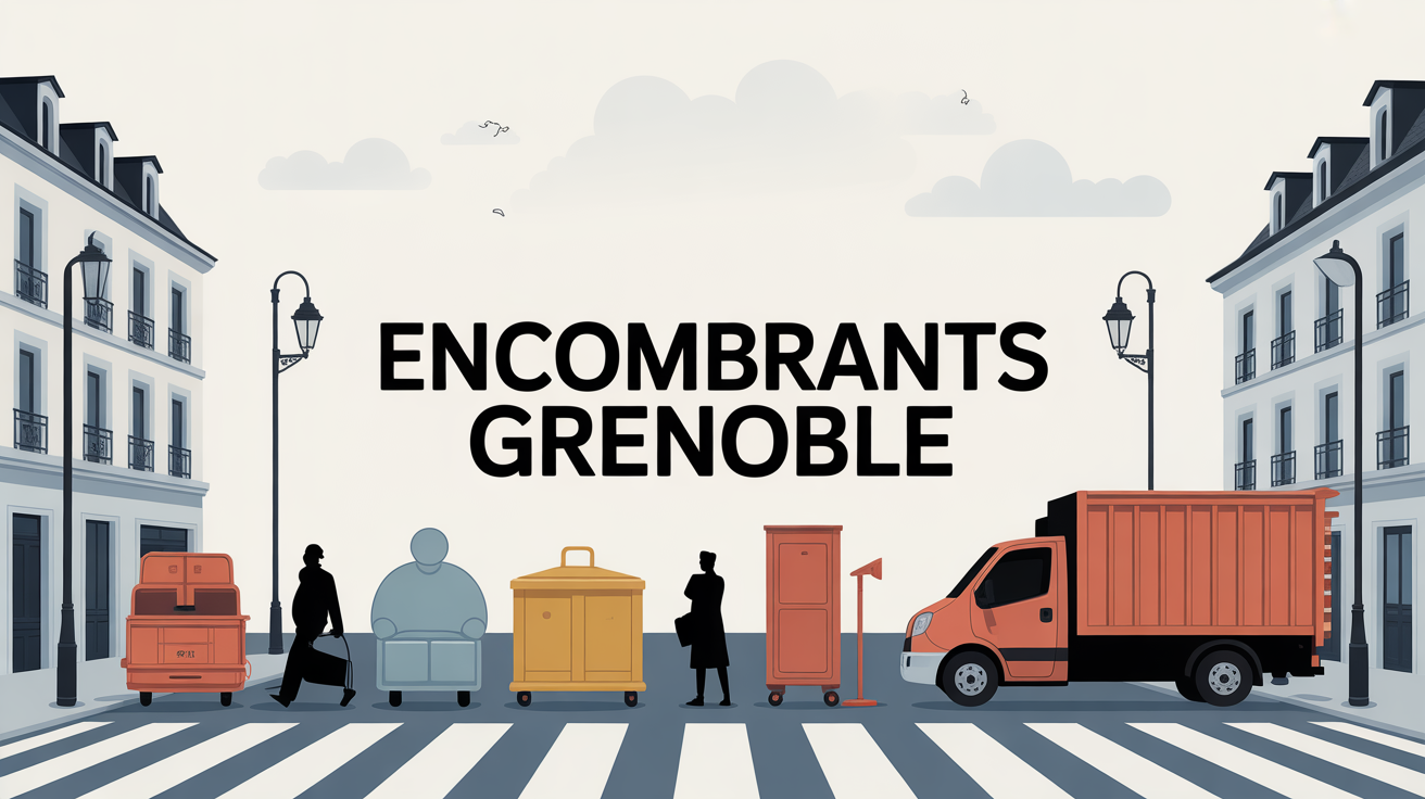 encombrants grenoble rue collecte illustration illustration encombrants grenoble collecte rue