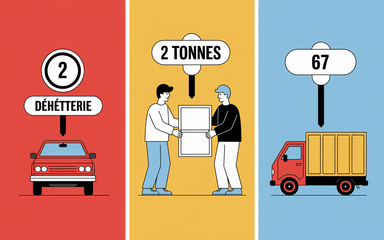 Alternatives encombrants Nice déchèterie dons