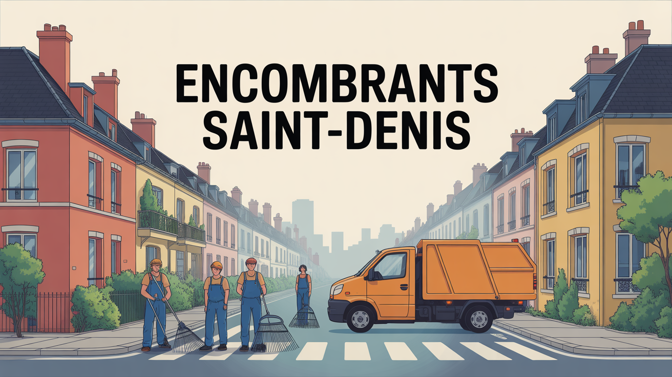 Encombrants Saint Denis collecte rue résidentielle Collecte encombrants Saint Denis rue résidentielle