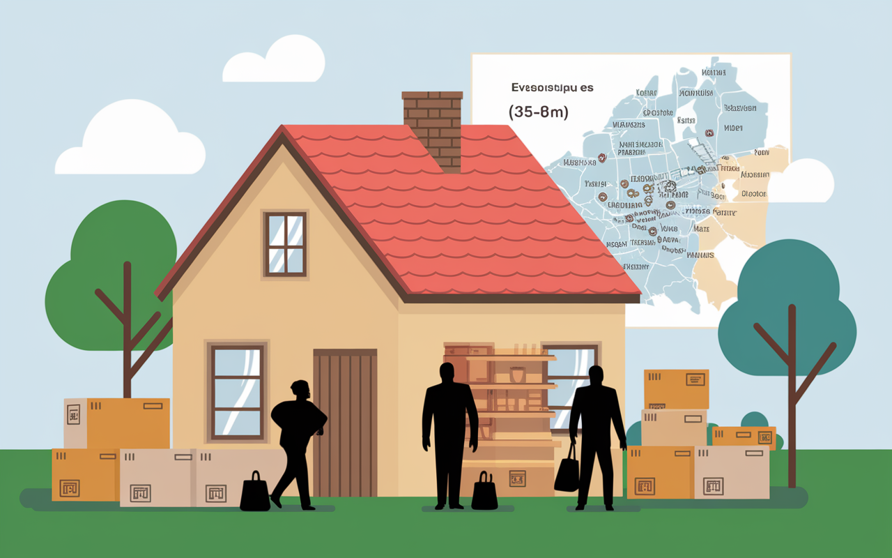 Service vide maison 37 carton meuble région