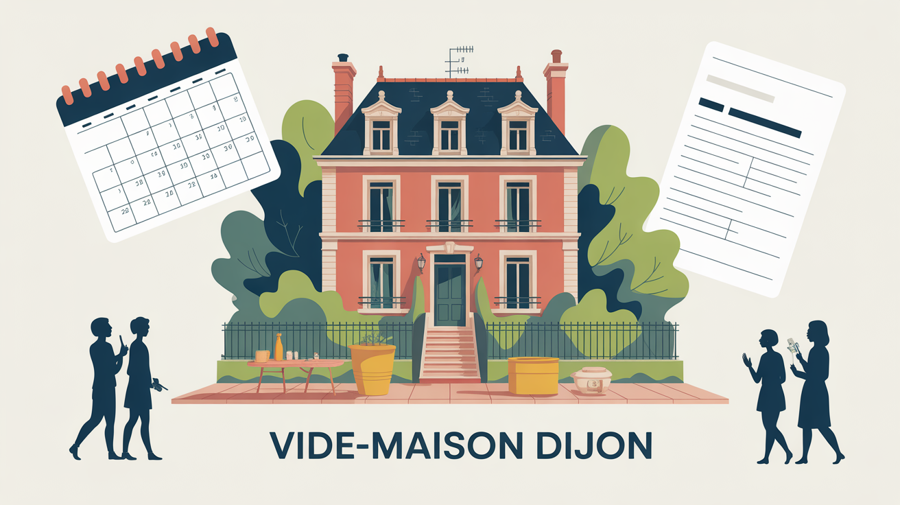 vide maison dijon illustration maison tri objets vide maison dijon tri objets illustration
