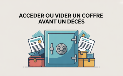 Vider un coffre avant un décès : règles, précautions et pièges à éviter